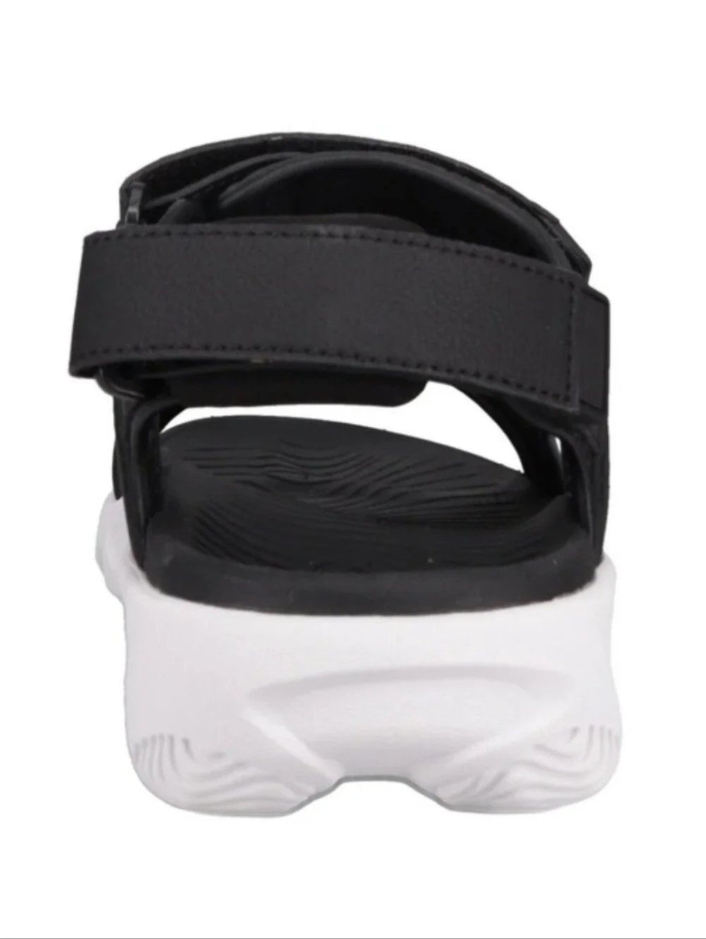 Hurley Adjustable Black Strap Sandals White Sole Men's Size 9 NWT